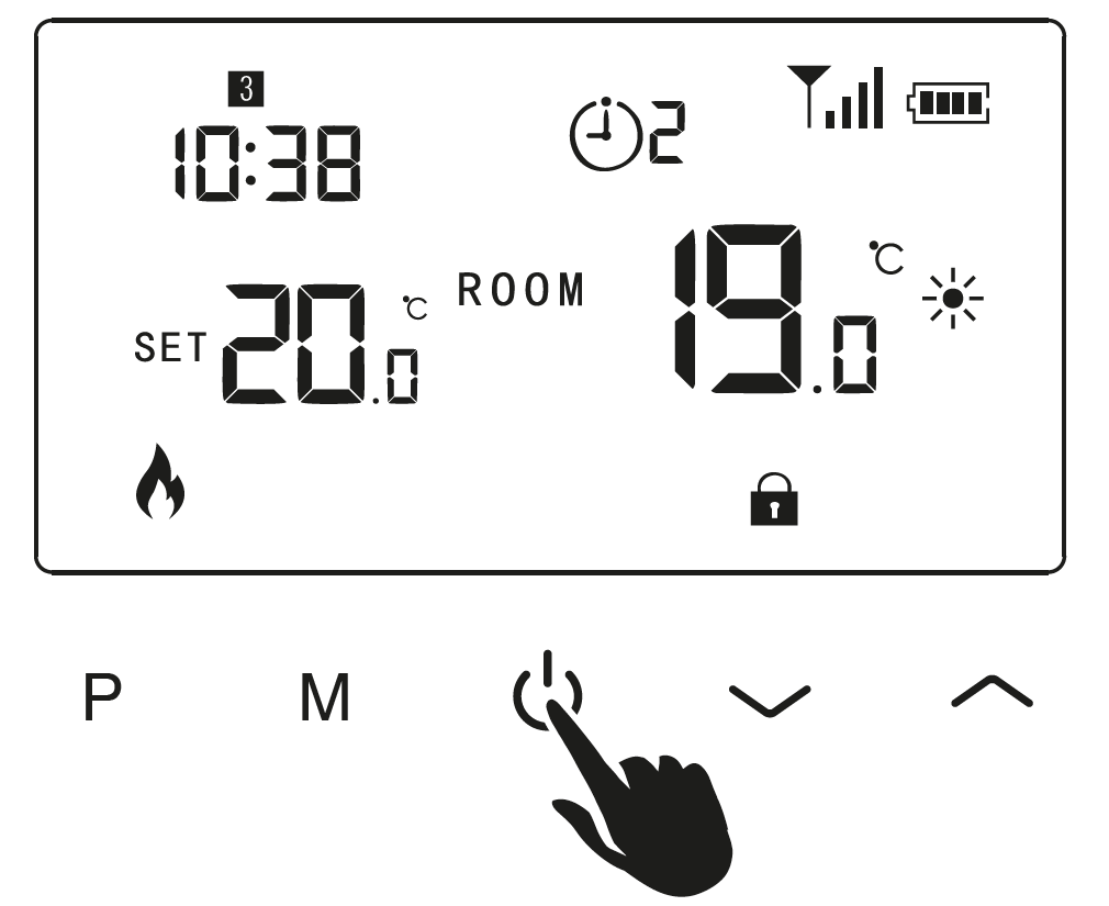 Termostato WiFi inteligente SPC VESTA THERMOSTAT para caldera de